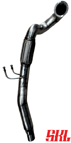 5Q0254501MX приемная труба / даунпайп Volkswagen Passat B8 / Skoda Octavia A7 1,8 - 2.0 TSI