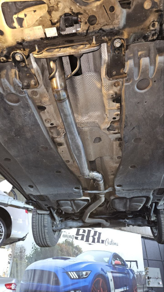 04L131648HX приемная труба / даунпайп Volkswagen Tiguan 2.0TDI DSG 4Motion 2016-2021 AISI 304