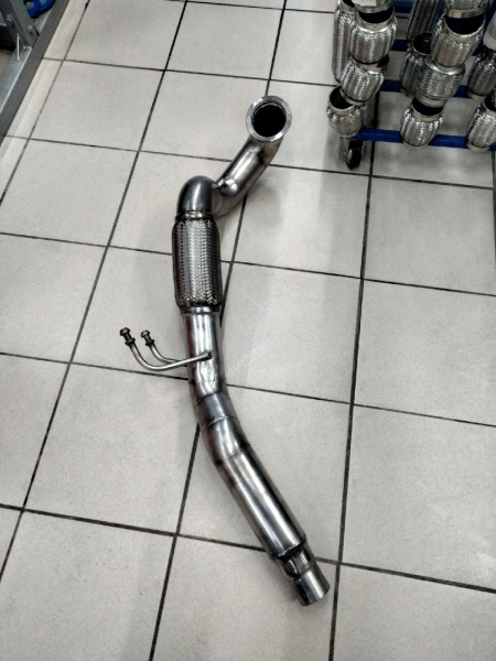 5Q0254501MX приемная труба / даунпайп Volkswagen Passat B8 / Skoda Octavia A7 1,8 - 2.0 TSI