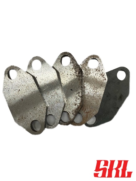 ZEGR-82X39X2 Заглушка клапана EGR SKL универсальная, 82 x 39мм, 2 отверстия Ø 11мм