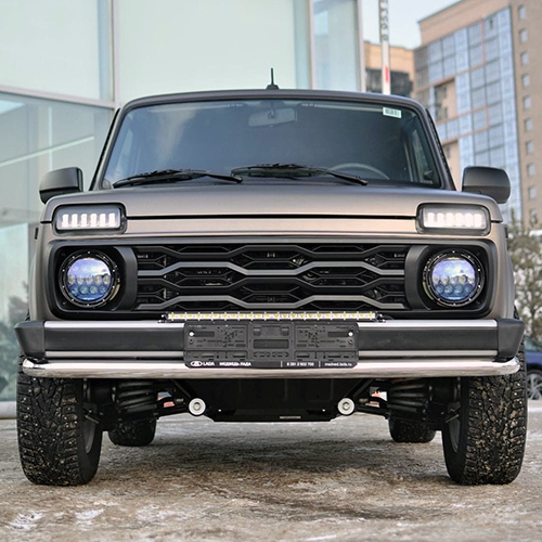 Решетка радиатора ВАЗ 2121 Raptor, черная