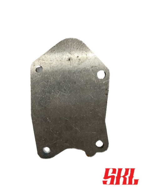 ZEGR-107X70X4 Заглушка клапана EGR SKL универсальная, 107 x 70мм, 4 отверстия Ø 6мм