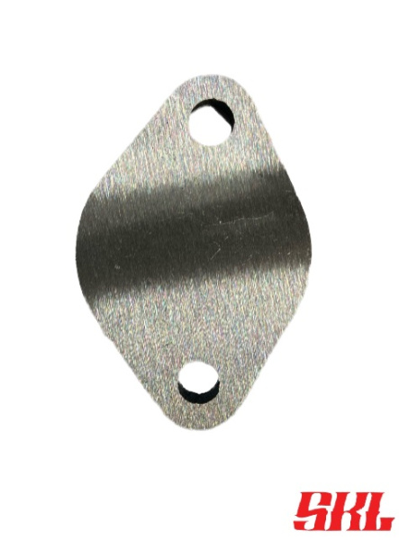 ZEGR-66X43X2 Заглушка клапана EGR SKL универсальная, 66 x 43мм, 2 отверстия Ø 8мм