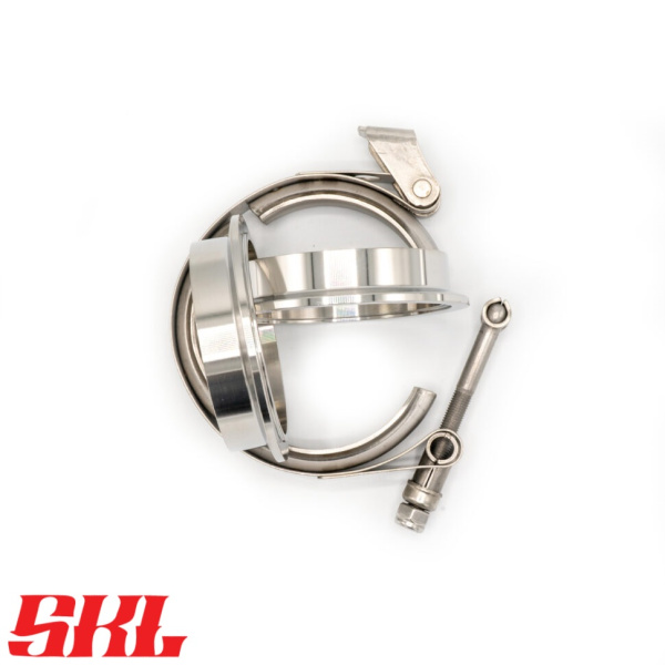 VBC76 соединительный хомут V-band 76 мм (3), нержавеющая сталь