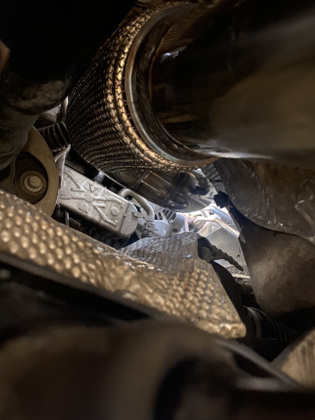 5N0254501DX приемная труба / даунпайп Volkswagen Tiguan 2.0TDI AT 4Motion 2011-2017 AISI 304