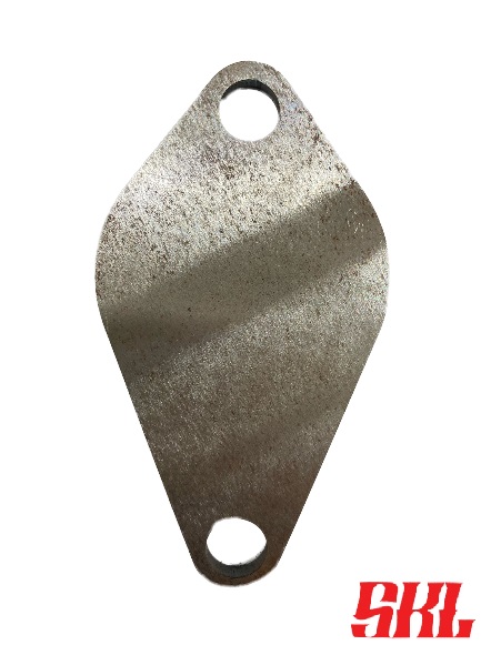 ZEGR-112X62X2 Заглушка клапана EGR SKL универсальная, 112 x 62мм, 2 отверстия Ø 12мм