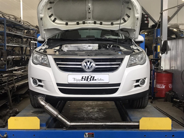 5N0254501LX приемная труба / даунпайп Volkswagen Tiguan 2.0TSI DSG 4Motion 2011-2017 AISI 304