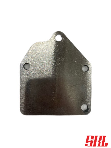 ZEGR-93X79X4 Заглушка клапана EGR SKL универсальная, 93 x 79мм, 4 отверстия Ø 7мм