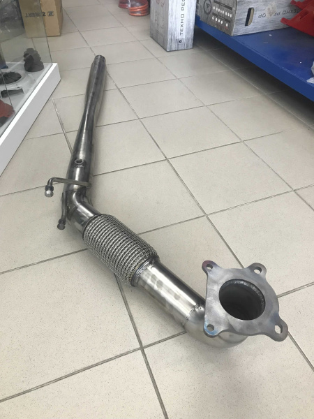 5N0254501LX приемная труба / даунпайп Volkswagen Tiguan 2.0TSI DSG 4Motion 2011-2017 AISI 304