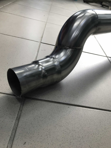 5N0254501DX приемная труба / даунпайп Volkswagen Tiguan 2.0TDI AT 4Motion 2011-2017 AISI 304