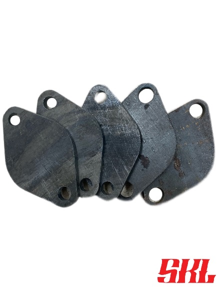 ZEGR-83X52X2 Заглушка клапана EGR SKL универсальная, 83 x 52мм, 2 отверстия Ø 9мм