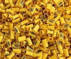 HEL-TAG-YEL Logo Tag Yellow 18мм