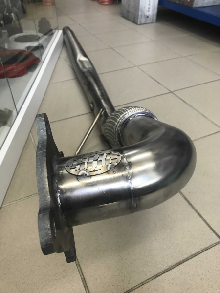 5N0254501LX приемная труба / даунпайп Volkswagen Tiguan 2.0TSI DSG 4Motion 2011-2017 AISI 304