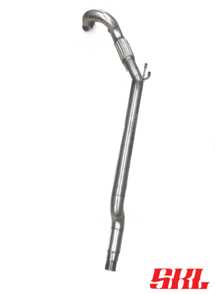 5Q0254502CX приемная труба / даунпайп A3 / Leon / Octavia A7 / Golf 1.8-2.0TSI/TSI DSG AISI 304