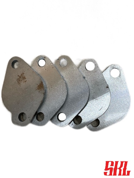 ZEGR-82X52X2 Заглушка клапана EGR SKL универсальная, 82 x 52мм 2 отверстия Ø 10мм