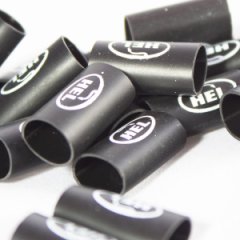 HEL-TAG-BLACK Logo Tag Black 18мм