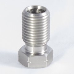H652-31CN фитинг папа, без вставки 20мм, M10 x 1.00, нержавеющая сталь