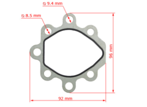 P03251 Прокладка насоса ГУР CHEVROLET Cruze 1,6 X16ER/1,8 X18ER 2009-2015; OPEL Astra J
