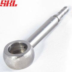 H692-03C-EXT фитинг Банджо 10мм или 3/8 прямой УДЛИННЕНЫЙ 55мм, нержавеющая сталь
