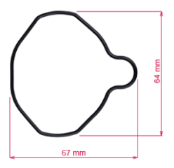 P03123 Прокладка насоса ГУР Audi A4, Audi A4 Avant, Audi Q7, Ford Fiesta V, Ford Fusion