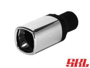 M1-12 насадка одинарная прямоугольная 73х73 мм, длина 200 мм, прямая, завальцованная с рюмкой