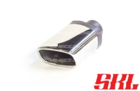 M1-33R насадка одинарная прямоугольная 115х85 мм, длина 200 мм, косая, завальц. с перфорацией R