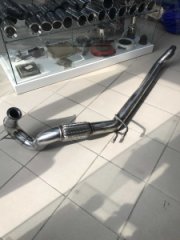 5N0254501DX приемная труба / даунпайп Volkswagen Tiguan 2.0TDI AT 4Motion 2011-2017 AISI 304