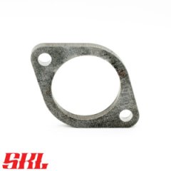 FLR-76х2х10 Фланец выхлопной трубы SKL Ø76 мм, 2 отверстия, ромб, толщина 10 мм