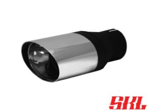 M1-09D насадка одинарная эллипсная 95х65 мм, длина 230 мм, косая, с рюмкой, удлинённая