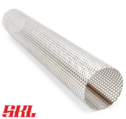 PT76 труба перфорированная Ø 76 мм, длина 460 мм, нержавеющая сталь