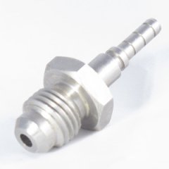 H657-04C фитинг папа, со вставкой прямой 7/16 x 20, нержавеющая сталь