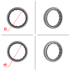 H07564 Подшипник ГУР 25,00/34,00*5,90