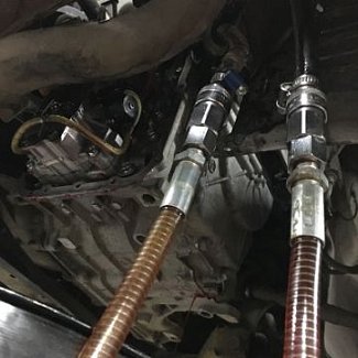 1. На конкретном автомобиле с его АКПП определяются контур охлаждения, откуда и куда идет жидкость, и где возможно подключить аппарат.