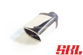 М1-33L насадка одинарная прямоугольная 115х85 мм, длина 200 мм, косая завальцованная с перфорацией L