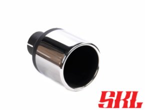 M1-120H насадка одинарная круглая 120 мм, длина 200 мм, прямая, завальцованная пустая