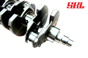 Вал коленчатый GM 84.0 мм ВАЗ 21177, шейка D=43 мм, одинарное косое сверление