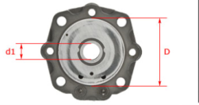 AU017UPLATE Верхняя пластина рабочей части насоса ГУР Audi A6, Audi Q7, Audi Q5, Audi A4, Audi A5