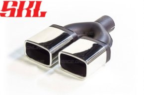 M2-54HR насадка двойная прямоугольная 100х70 мм, длина 240 мм, прямая, завальцованная пустая R