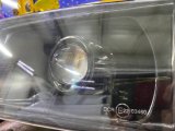 Стекло фары RH VW T4 гладкое, прозрачное из поликорбоната
