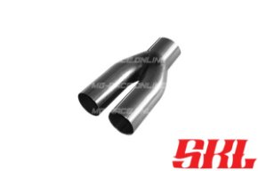 РС 76-50 Pогатка сервисная, вход Ø 76х90 мм и два выхода Ø 51х100 мм