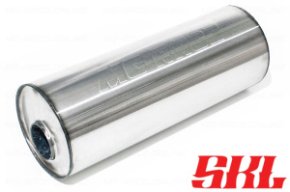 U18I38052 глушитель Ø 180 мм, длина 380 мм, труба 52 мм