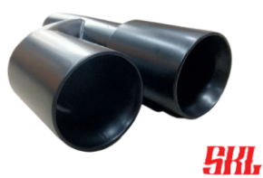 M2-75SKL насадка двойная круглая 75 мм, длина 280 мм, прямая, без вальца с рюмкой L