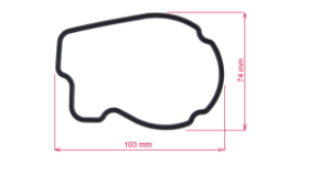 P03196 Прокладка насоса ГУР BMW 5 (F07), BMW 6 (E63), BMW 6 (E64), BMW 7 (E65, E66)