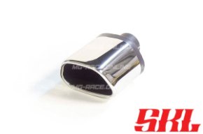 M1-18 насадка одинарная трапецивидная 130х90 мм, длина 200 мм, прямая, завальцованная с рюмкой