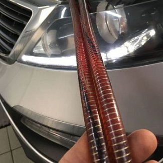 8. В процессе замены масло полностью светлеет и замещение прекращается.