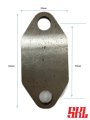 ZEGR-82X39X2 Заглушка клапана EGR SKL универсальная, 82 x 39мм, 2 отверстия Ø 11мм
