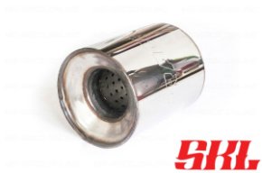 GK-100x100 коллекторный пламегаситель Ø 100 мм, длина 100 мм, труба 55 мм