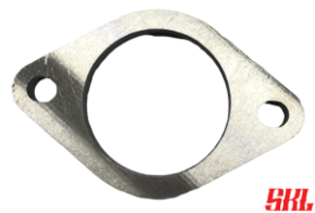 FLR-66x2x10 Фланец выхлопной трубы SKL Ø 66 мм, 2 отверстия, толщина 10 мм