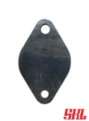 ZEGR-83X52X2 Заглушка клапана EGR SKL универсальная, 83 x 52мм, 2 отверстия Ø 9мм