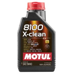 102786 Моторное масло Motul 8100 X-clean 5W40 1л